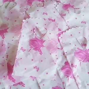 25 pcs Roses Bags Favor Bags Heart Bags Loor Bags 3.25"x3.25" In
